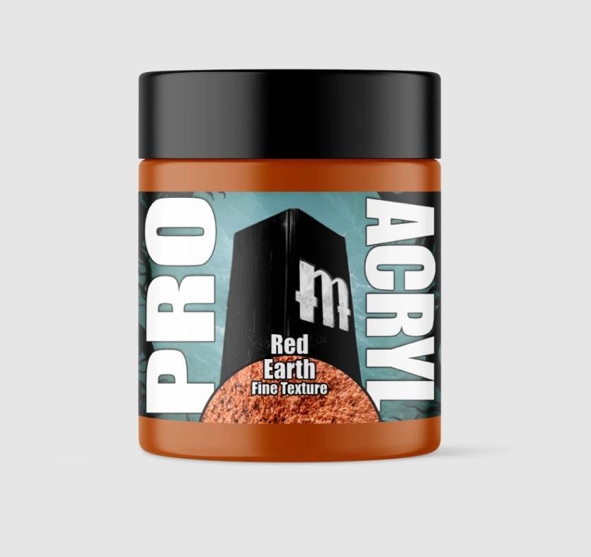 Pro Acryl Basing Textures – Red Earth – FINE 120ml