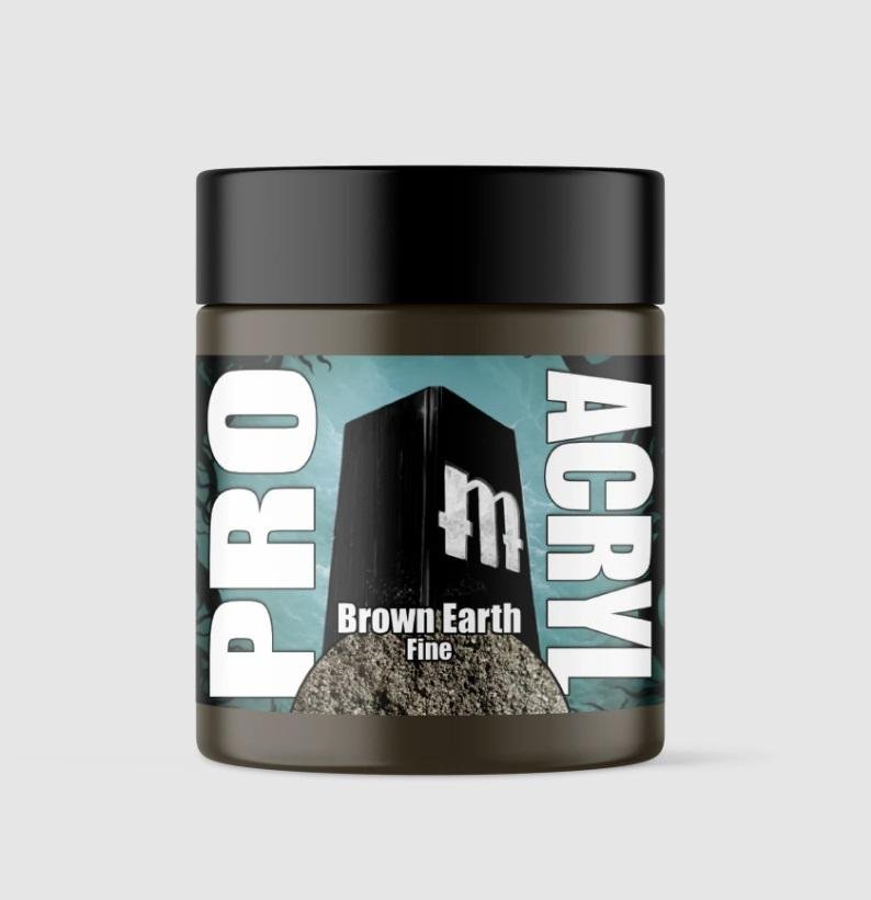 Pro Acryl Basing Textures – Brown Earth – FINE 120ml