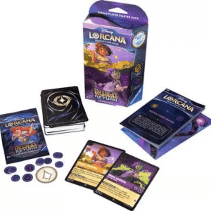 Disney Lorcana TCG Ursula's Return Set 4 - Amber & Amethyst Starter Deck