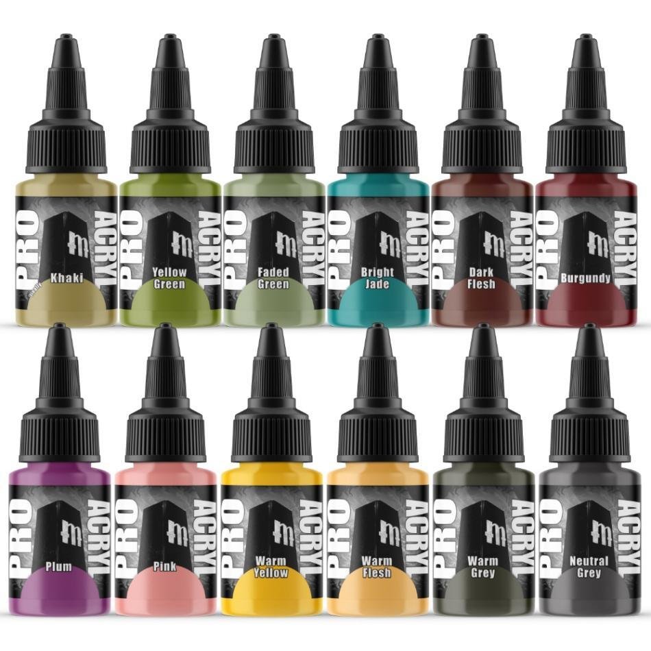 Pro Acryl Expansion Set #4 – 12 NEW Colors