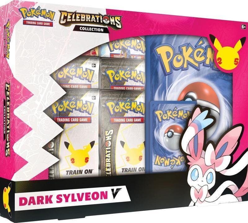 Pokemon: Celebrations V Box – Lance’s Dark Sylveon V (25th Anniversary)