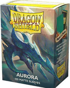 Dragon Shield (Standard size) (100) Protective Sleeves - Aurora
