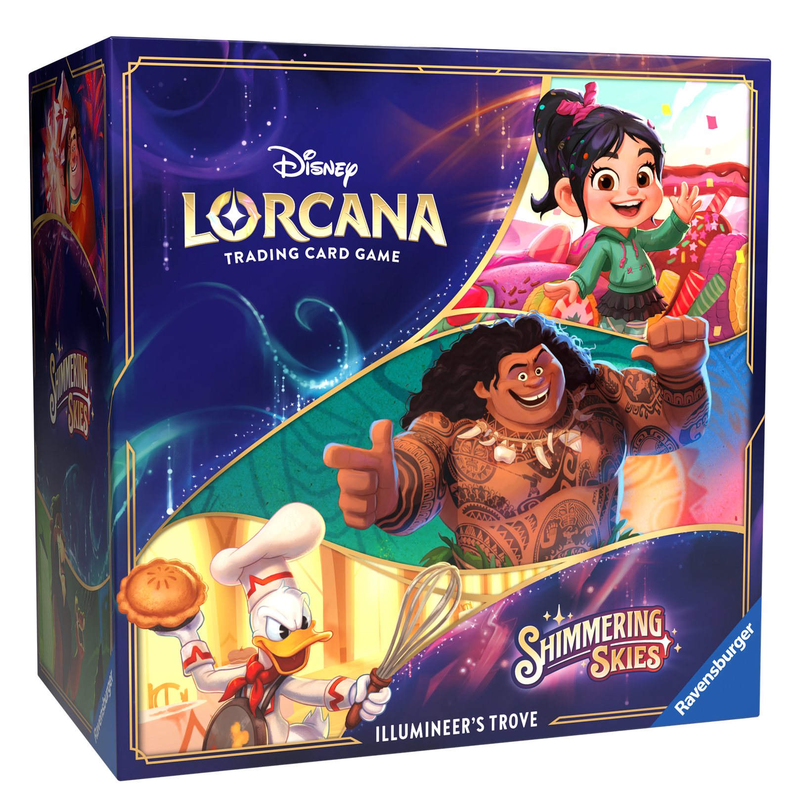 Disney Lorcana Trading Card Game – Trove Trainer Set 5, Shimmering Skies