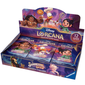 Disney Lorcana Trading Card Game - Booster BOX Set 5, Shimmering Skies