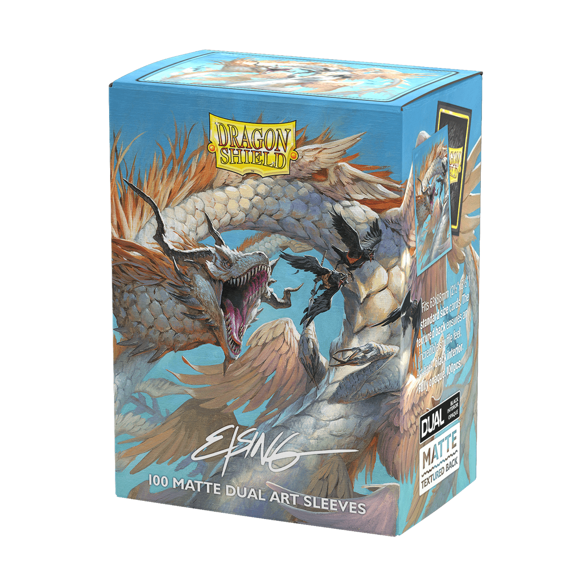 Dragon Shield (Standard size) (100) Protective Sleeves – Dual Art Sleeves – The Ejsingandr