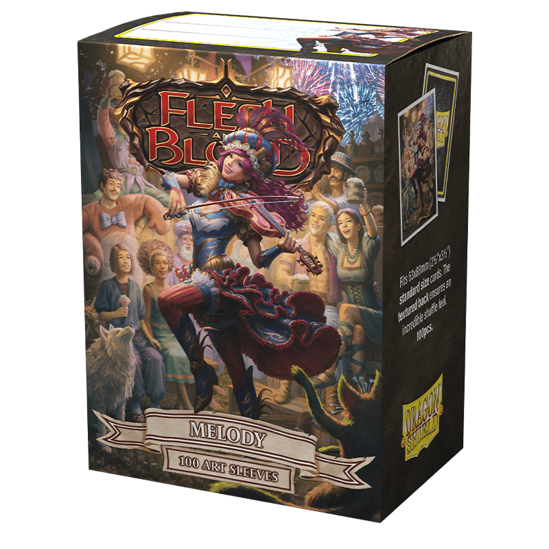 Dragon Shield Flesh and Blood Matte Art Melody (100)