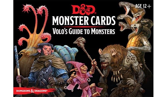 Monster Cards: Volo’s Guide to Monsters (81 cards)
