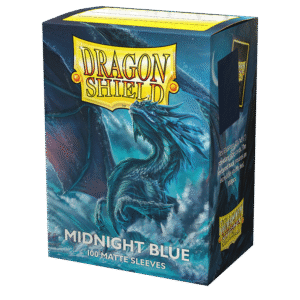 Dragon Shield (Standard size) (100) Protective Sleeves - Matte Midnight Blue