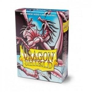 Dragon Shield Small Sleeves – Matte Pink (60)