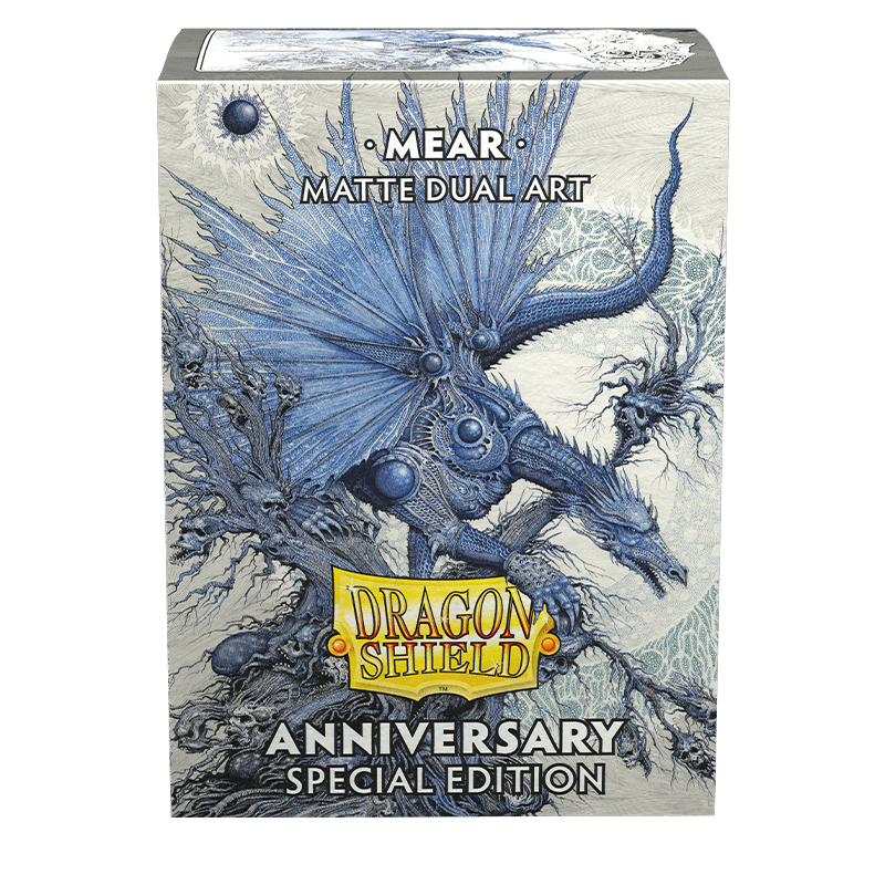 Dragon Shield (Standard size) (100) Protective Sleeves – Dual Art – Ian Miller Anniversary Reprint – Mear