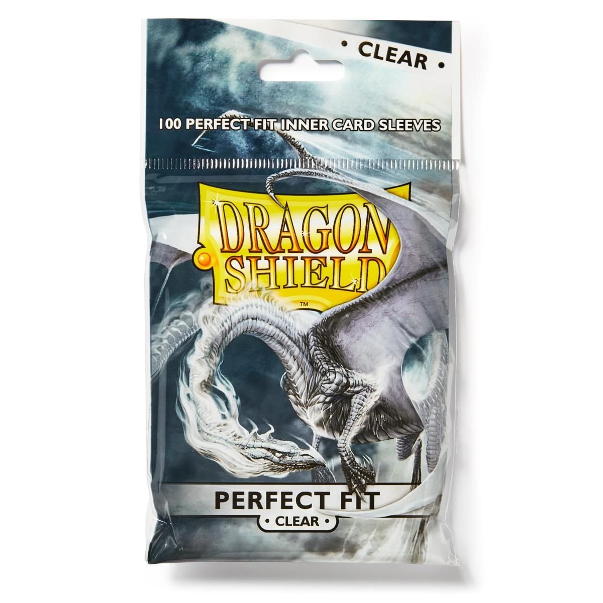 Dragon Shield (Standard size) (100) Perfect Fit Sleeves – Clear