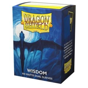 Dragon Shield (Standard size) (100) Protective Sleeves - Dual Matte Wisdom