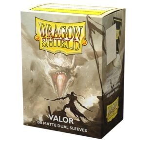 Dragon Shield (Standard size) (100) Protective Sleeves - Dual Matte Valor
