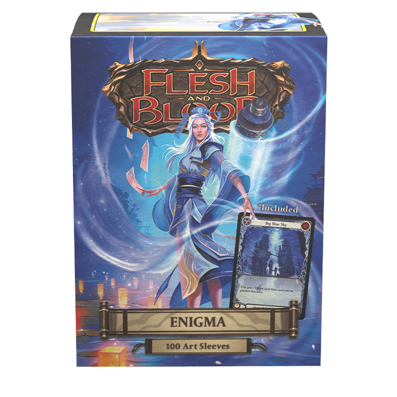 Dragon Shield Matte Art Sleeves – Flesh & Blood Enigma (100 Sleeves)