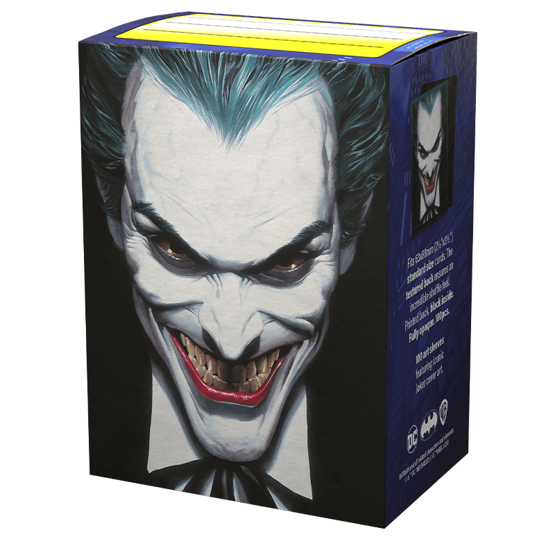 Dragon Shield (Standard size) (100) Protective Sleeves – Dual Matte Art – Joker