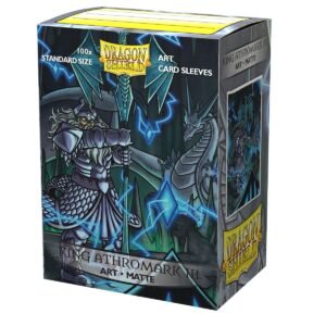 Dragon Shield (Standard size) (100) Art Sleeves Matte - King Athromark III