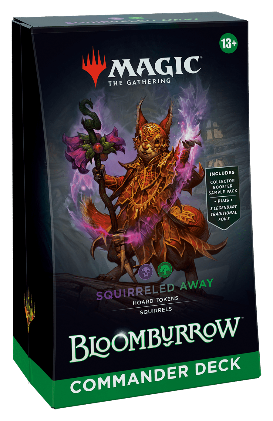 Magic: The Gathering –  Bloomburrow Commander Deck – Squirrelled Away