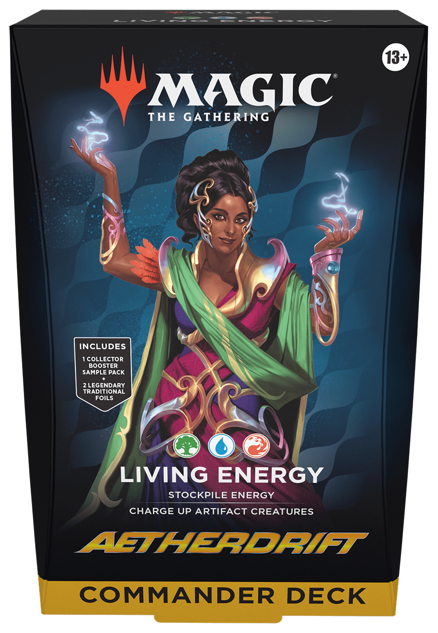 Magic The Gathering: Aetherdrift Commander Deck – Living Energy