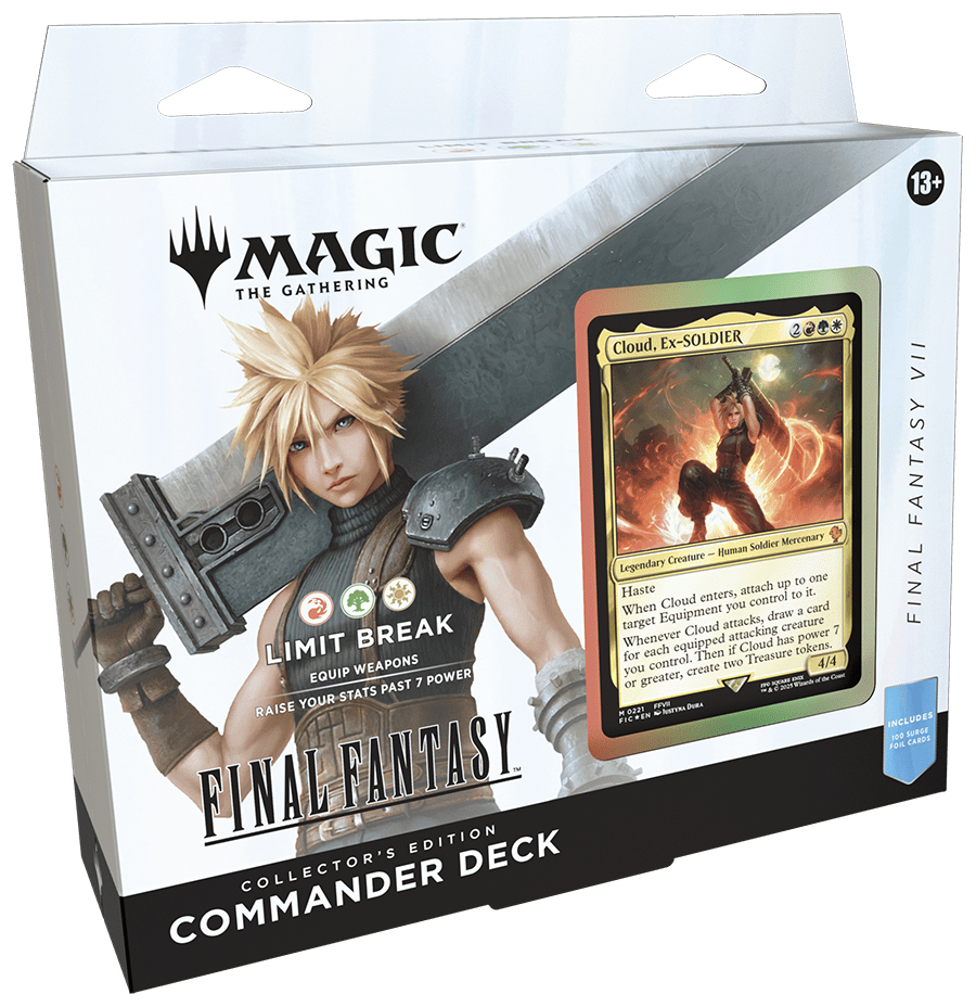 Magic The Gathering: Final Fantasy Collector Commander Deck – Limit Break
