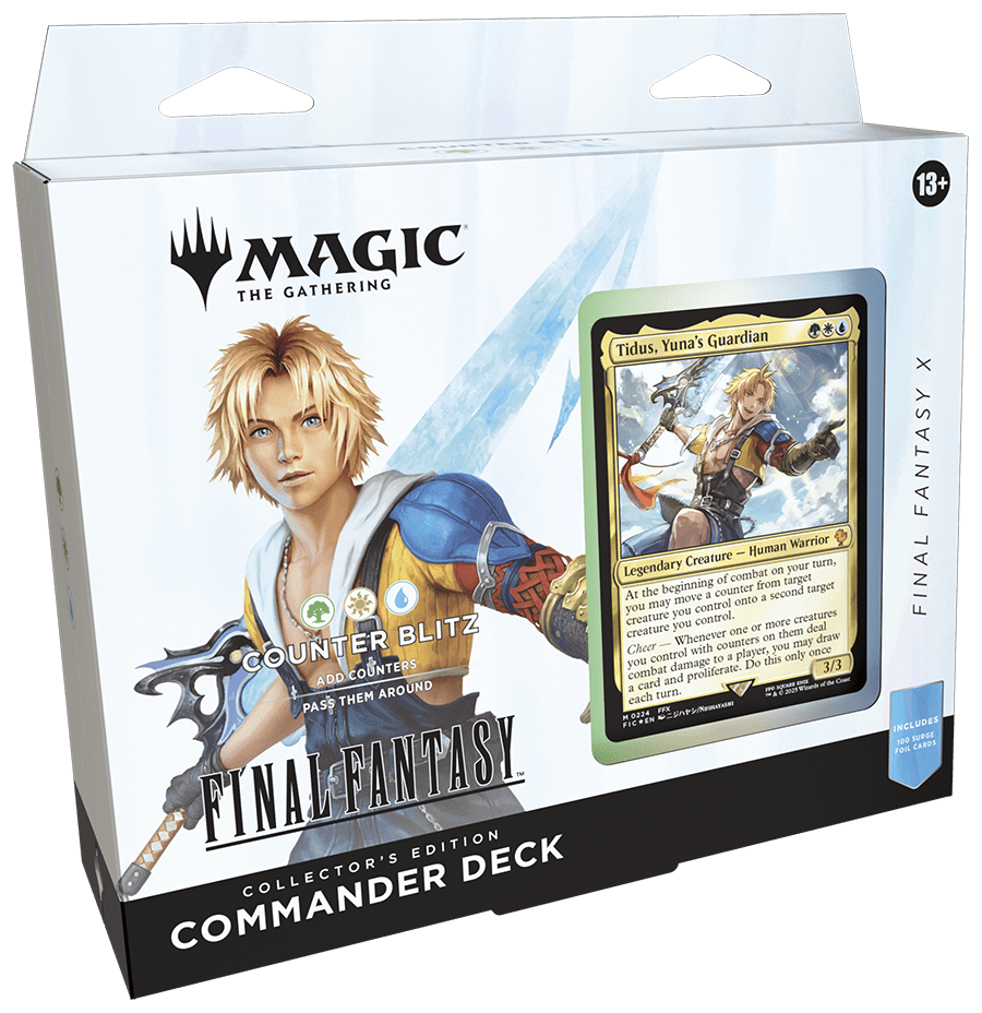 Magic The Gathering: Final Fantasy Collector Commander Deck – Counter Blitz