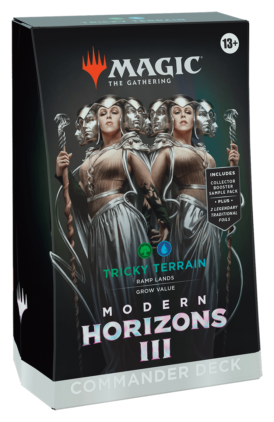 Magic The Gathering –  Modern Horizons 3 Commander Deck – Tricky Terrain