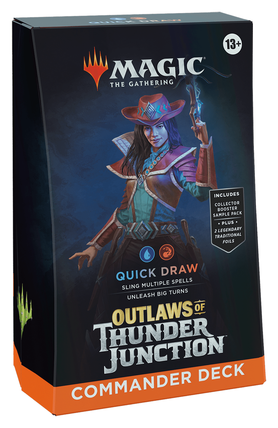 Magic: The Gathering –  Outlaws of Thunder Junction Commander Deck – Quick Draw