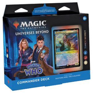 Magic: The Gathering - Universes Beyond: Doctor Who Commander Deck: Doctors Nine, Ten & Eleven