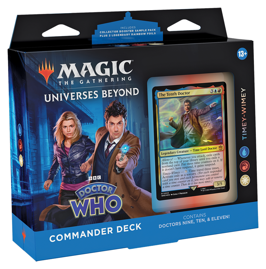 Magic: The Gathering – Universes Beyond: Doctor Who Commander Deck: Doctors Nine, Ten & Eleven