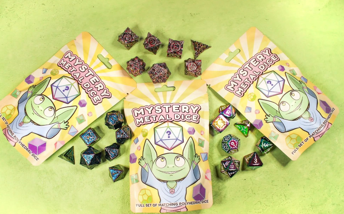 Metal Mystery Dice