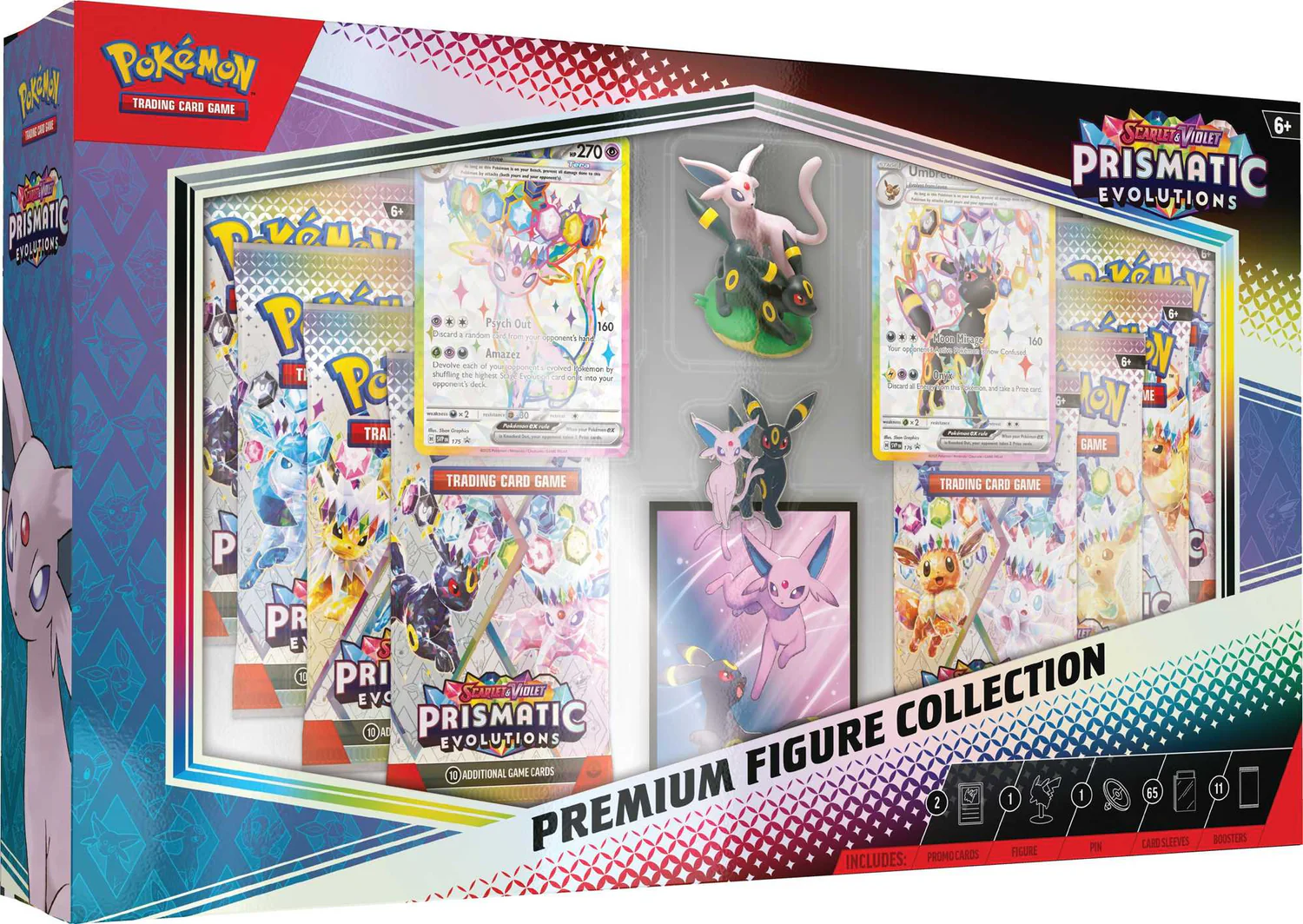 Pokemon TCG: Scarlet & Violet 8.5 Prismatic Evolutions – Premium Figure Collection