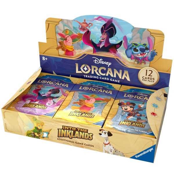 Disney Lorcana Trading Card Game – Booster BOX Set 3, Into The Inklands