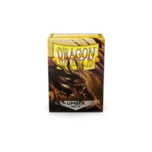 Dragon Shield (Standard size) (100) Protective Sleeves - Matte Umber