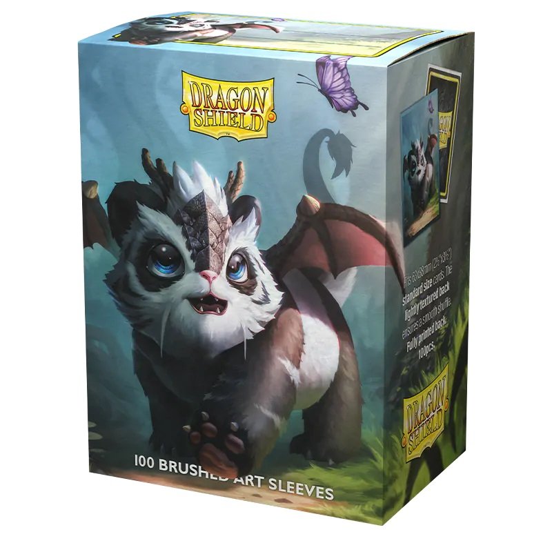 Dragon Shield (Standard size) (100) Protective Sleeves – Brushed Art – The Pandragon
