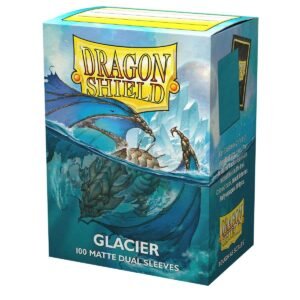 Dragon Shield (Standard size) (100) Protective Sleeves - Dual Matte Glacier