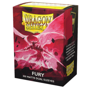 Dragon Shield (Standard size) (100) Protective Sleeves - Dual Matte Fury