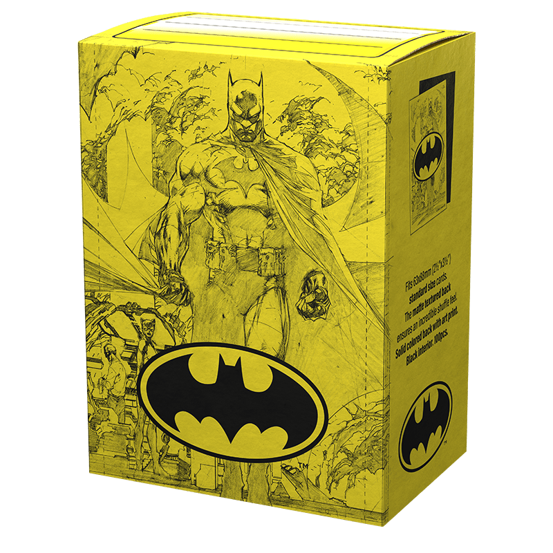 Dragon Shield (Standard size) (100) Protective Sleeves – Batman Core