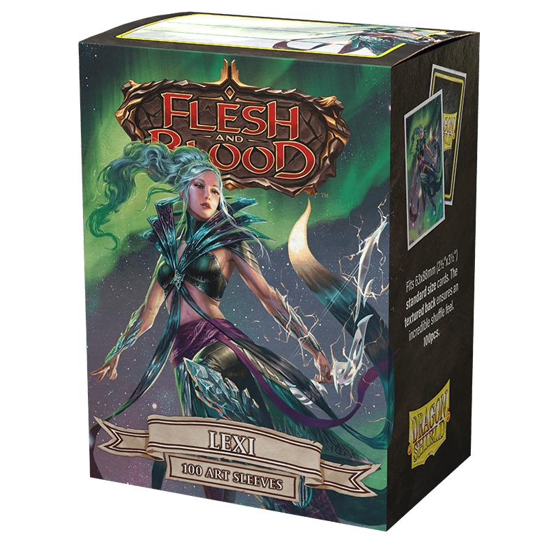 Dragon Shield Matte Art Sleeves – Flesh & Blood Lexi (100 Sleeves)