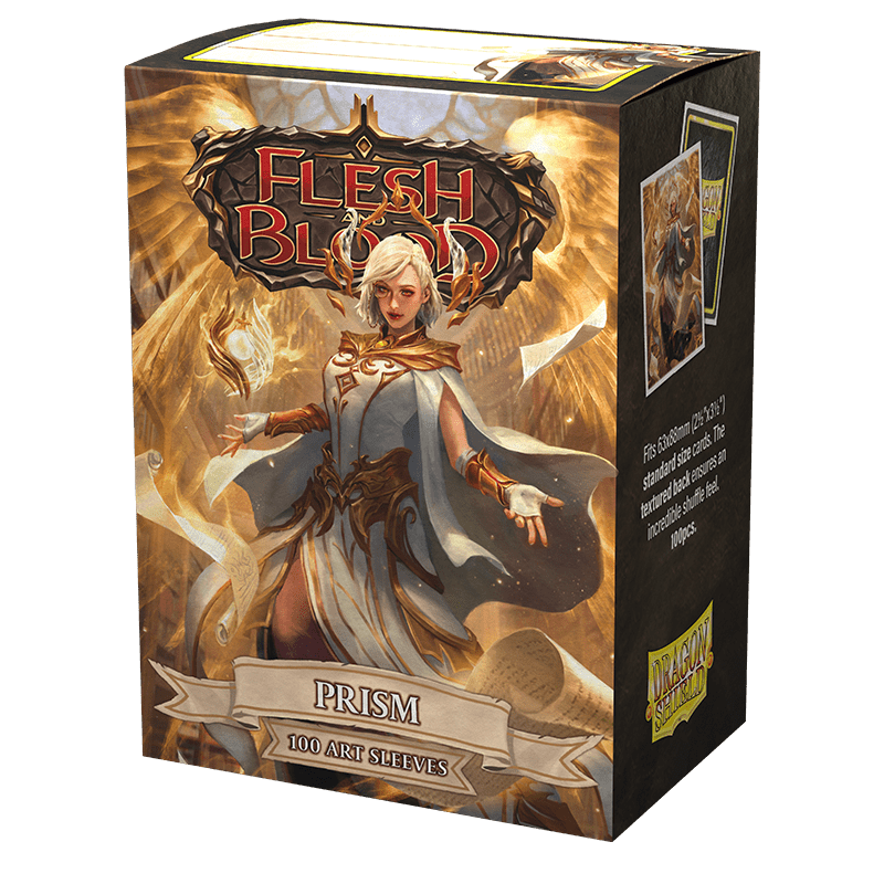 Dragon Shield Matte Art Sleeves – Flesh & Blood Prism (100 Sleeves)