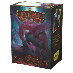 Dragon Shield Matte Art Sleeves – Flesh & Blood Ouvia (100 Sleeves)