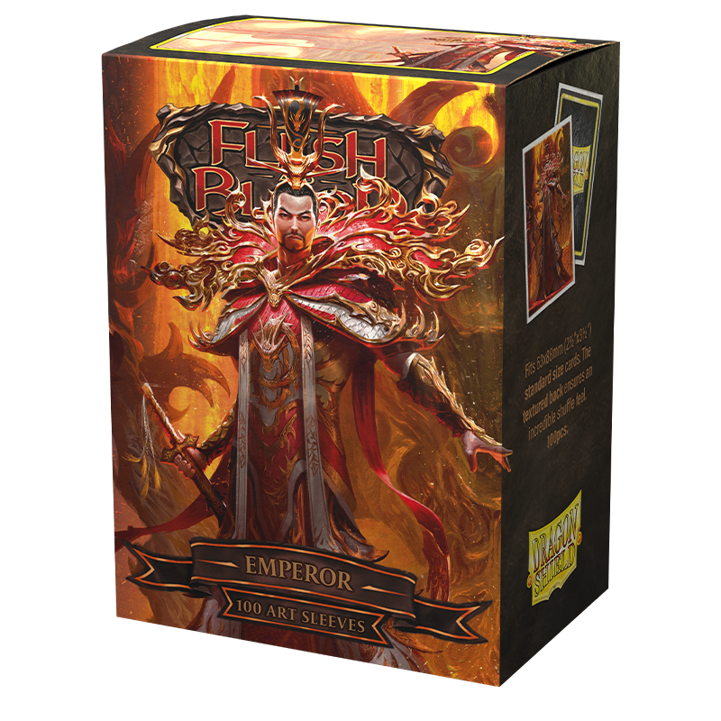 Dragon Shield Matte Art Sleeves – Flesh & Blood Emperor (100 Sleeves)