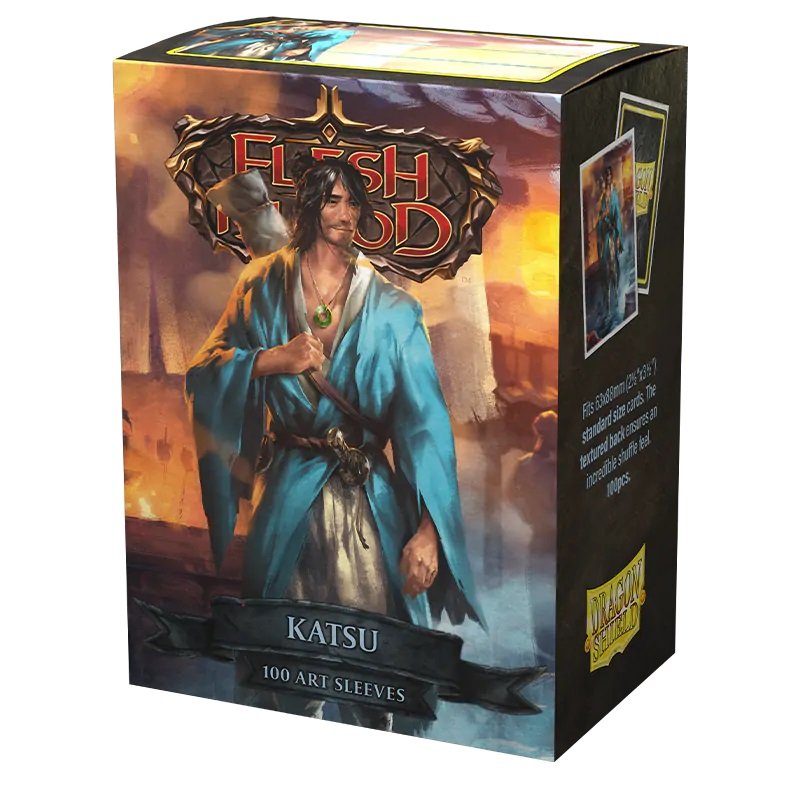 Dragon Shield Matte Art Sleeves – Flesh & Blood Katsu (100 Sleeves)