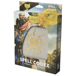 Dragon Shield Roleplaying Portfolio Spell Codex – Ashen White