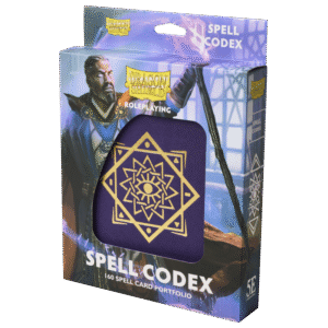 Dragon Shield Roleplaying Portfolio Spell Codex – Arcane Purple