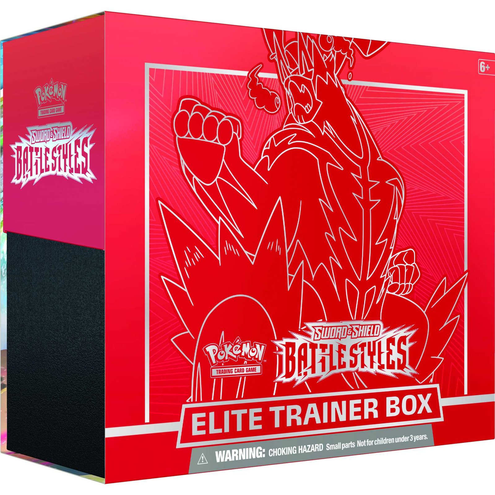 Pokemon: Sword & Shield 5 Battle Styles Elite Trainer Box (Red)