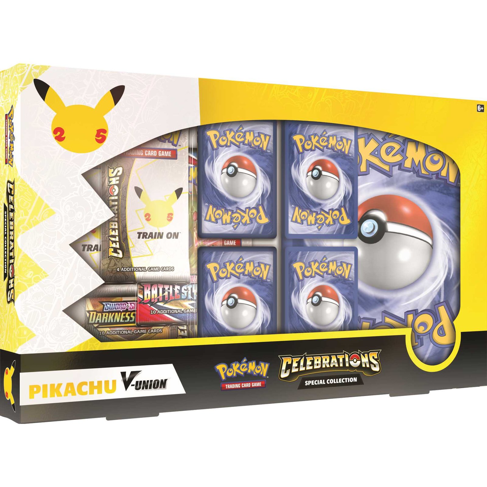 Pokemon: Celebrations Special Collection Pikachu V- Union (25th Anniversary)