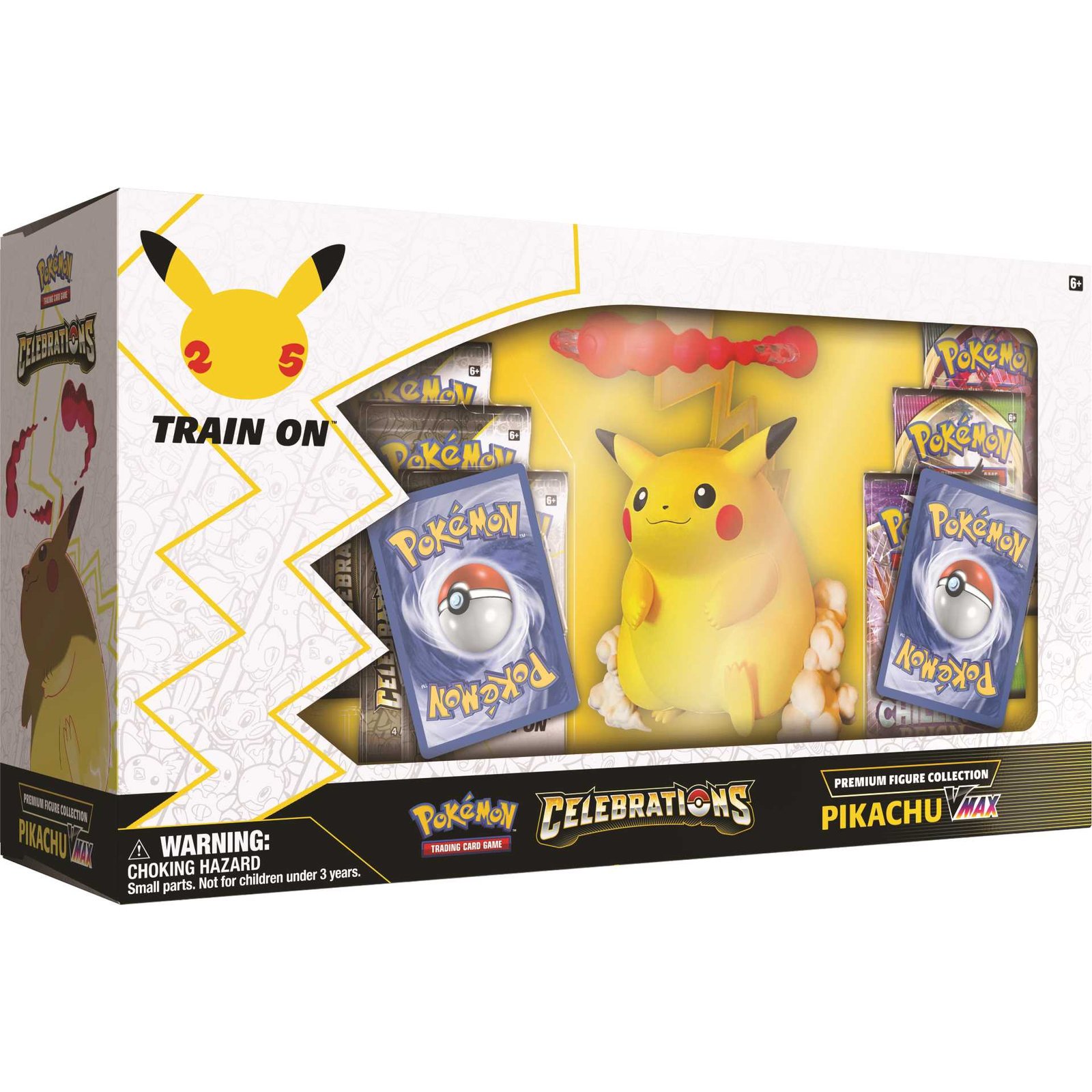 Pokemon: Celebrations Premium Figure Collection – Pikachu VMAX (25th Anniversary)