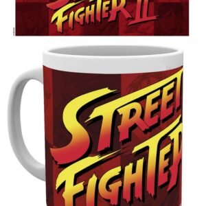 Street Fighter II Logo - Mug