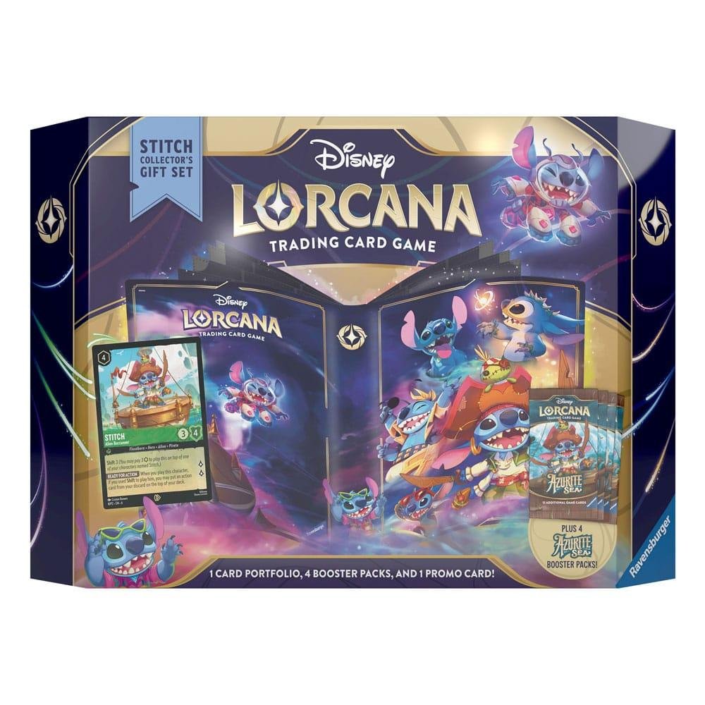 Disney Lorcana Trading Card Game – Gift Set Stitch Set 6, Azurite Sea