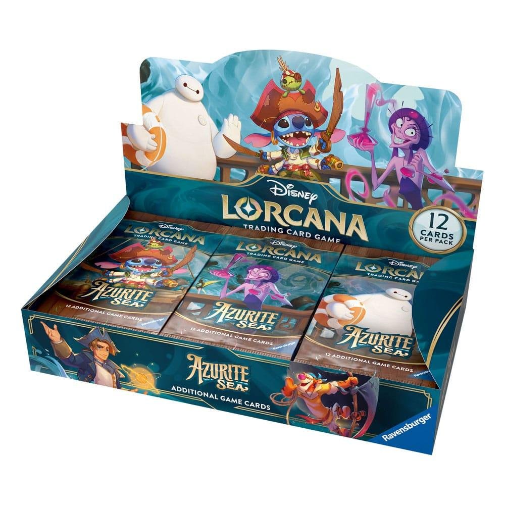 Disney Lorcana Trading Card Game – Booster BOX Set 6, Azurite Sea