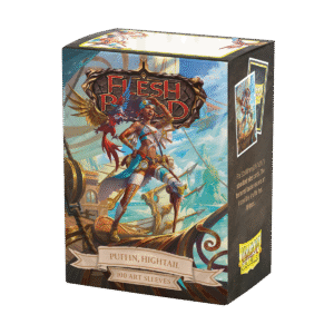 Dragon Shield (Standard size) (100) Protective Sleeves - Flesh & Blood Puffin, Hightail